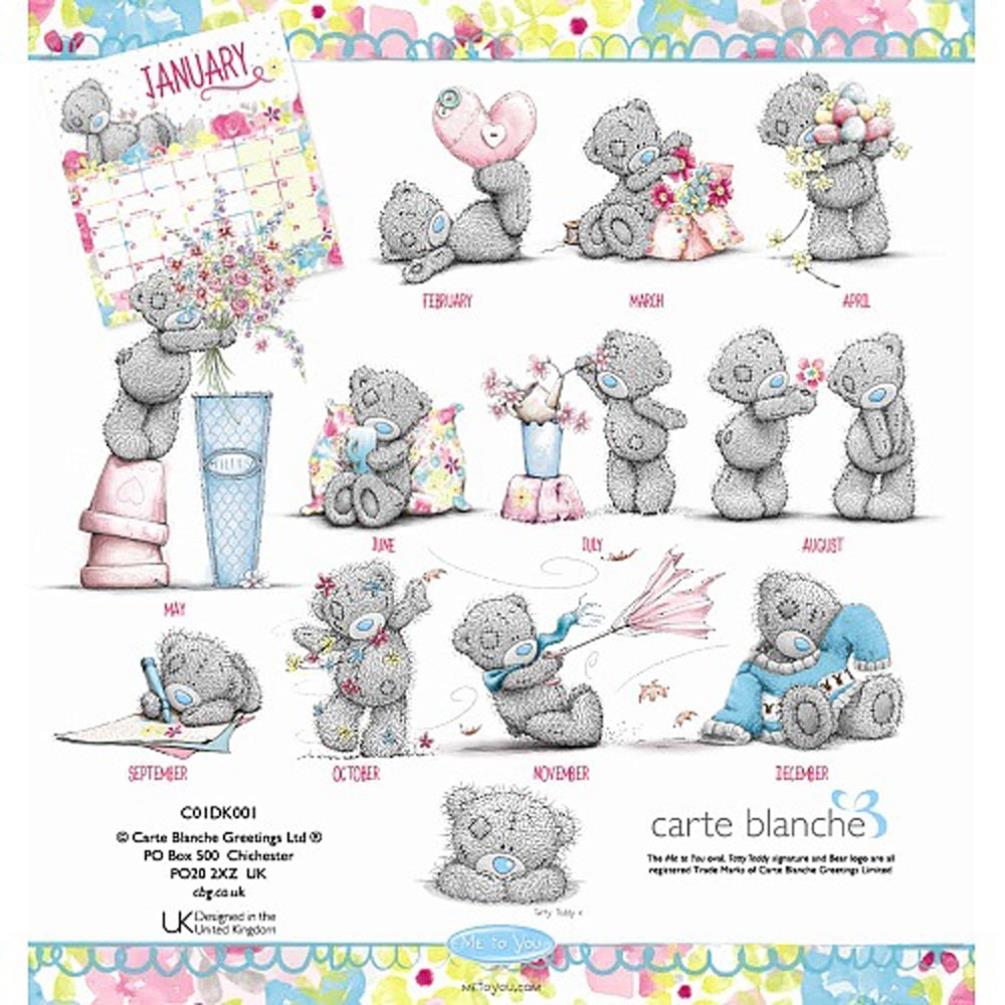 2017 Me to You Bear Classic Desk Calendar Extra Image 2